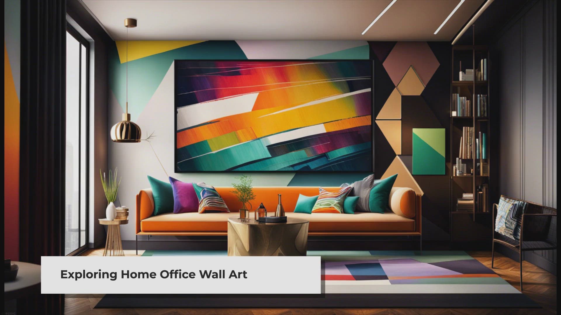 Video thumbnail for Transform Your Home Office with Stunning Wall Art
