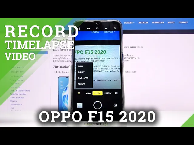 Video thumbnail for How to Record Time Lapse in OPPO F15 2020 – Make Slow Actions Faster