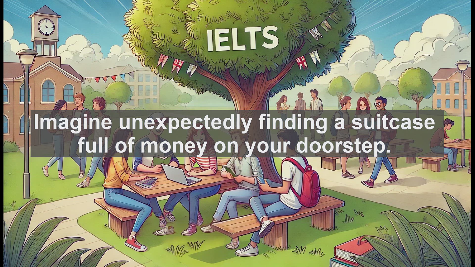 'Video thumbnail for 2000 Must Know IELTS 9.0 Vocabulary - Windfall: Boost Your IELTS Score with This Unexpected Vocabulary Gem'