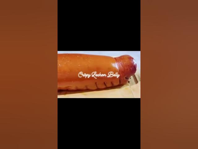 Video thumbnail for Juicy Oven-Roasted Lechon Belly: Crispy Perfection at Home!