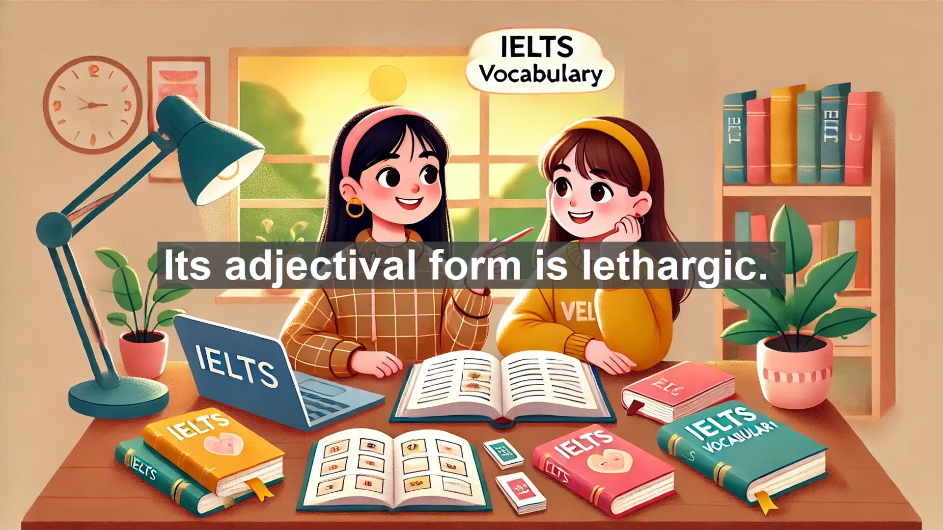 'Video thumbnail for 5000 Must Know IELTS 8.0 Vocabulary - Understanding Lethargy: The State of Sluggishness and Indifference'