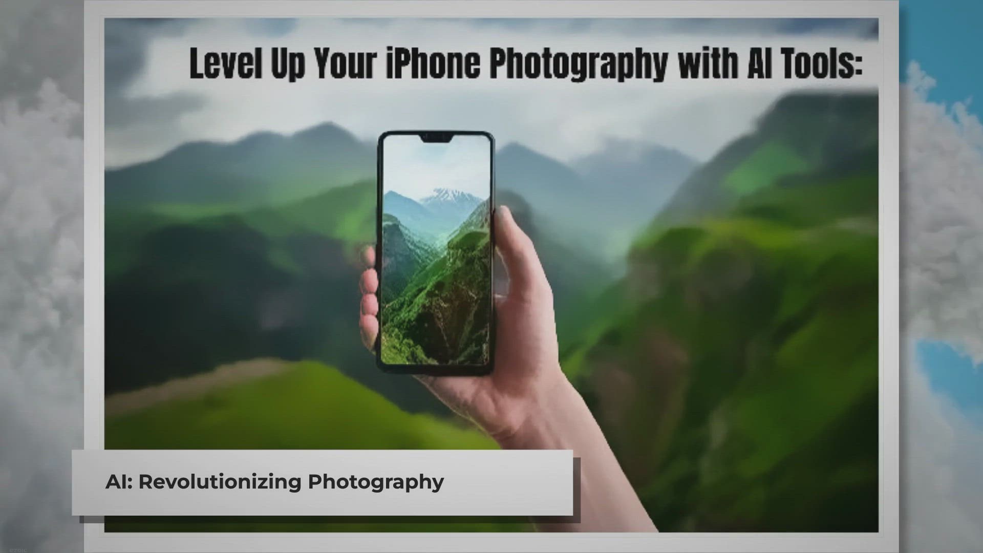 Video thumbnail for Level Up Your iPhone Photography With AI Tools