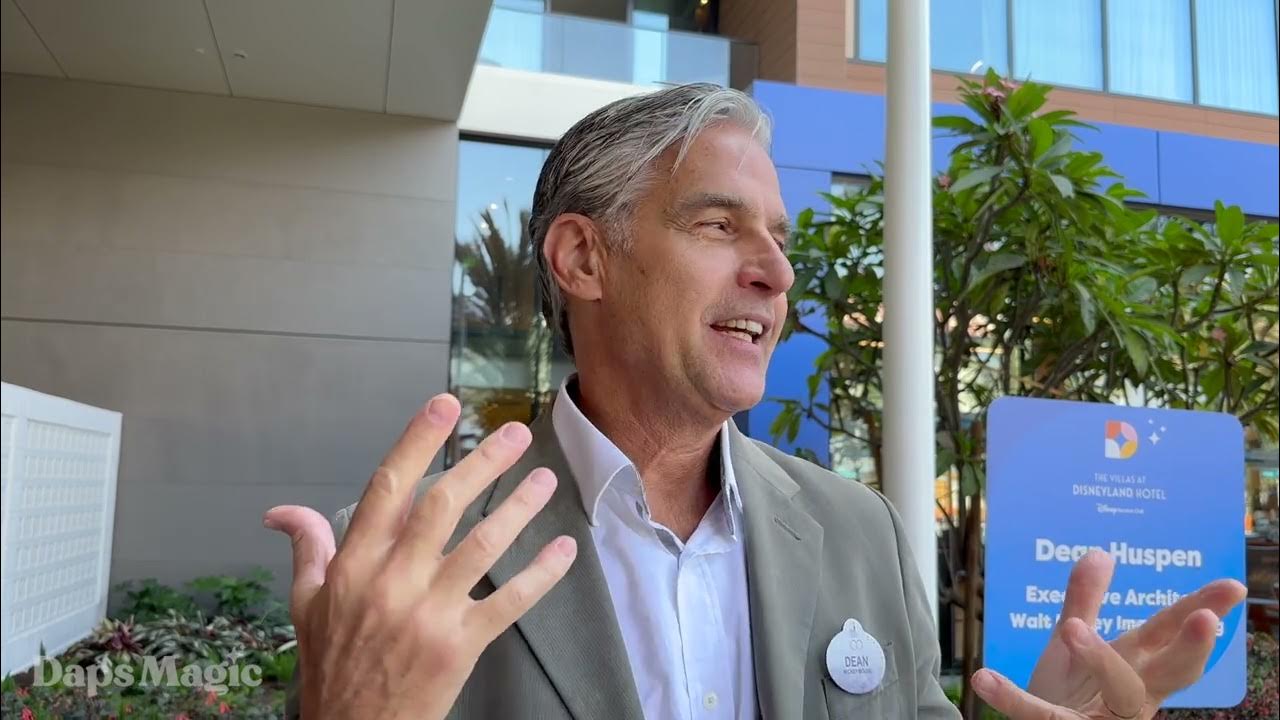 'Video thumbnail for The Villas at Disneyland Hotel Pool Tour and Interview With Imagineer Dean Huspen 4K'