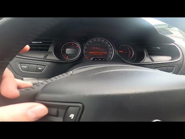 Video thumbnail for How to Navigate Through the Speedometer Display Citroen C5 III ( 2007 – 2017 )