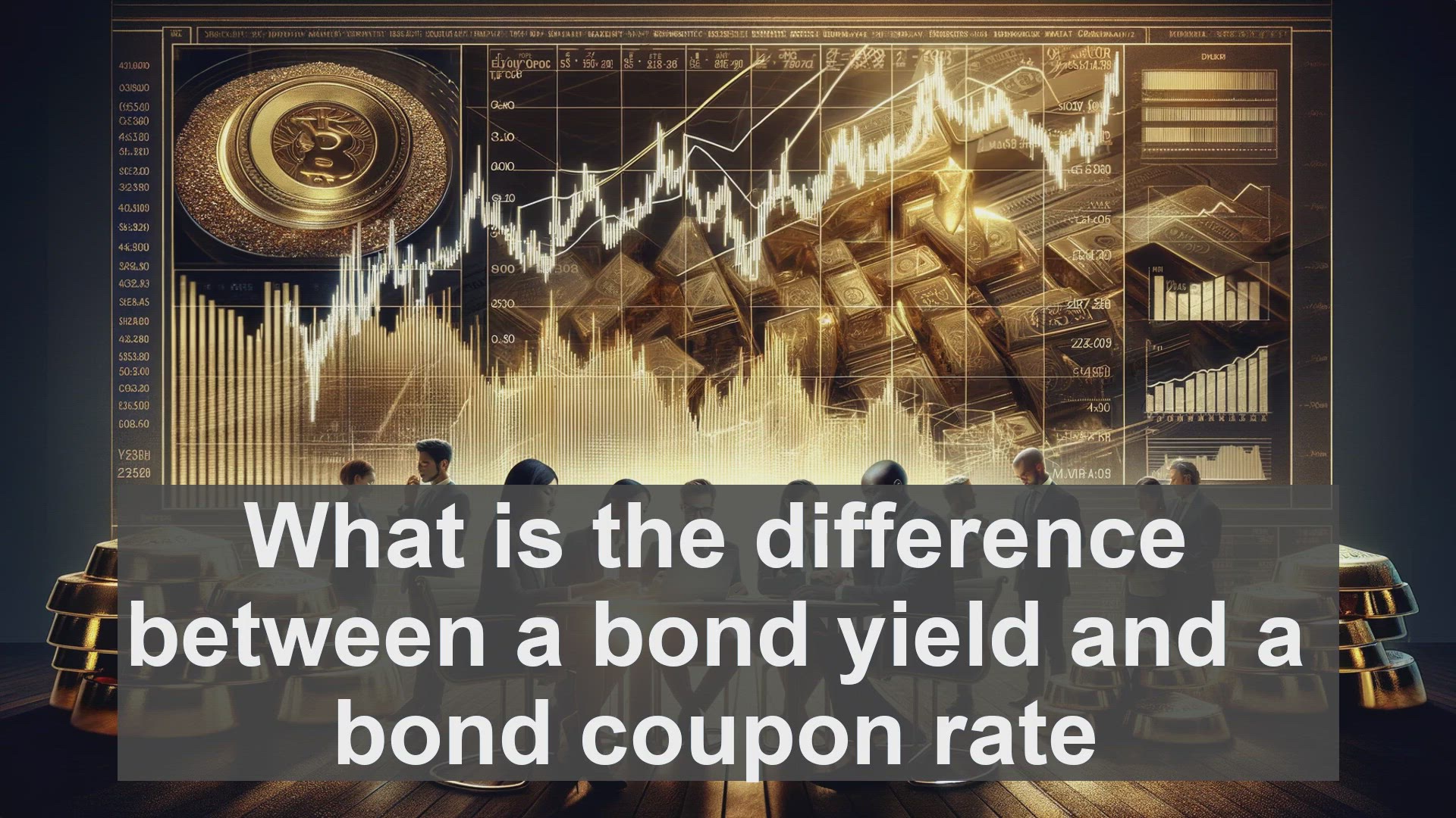 'Video thumbnail for What is the difference between a bond yield and a bond coupon rate?'