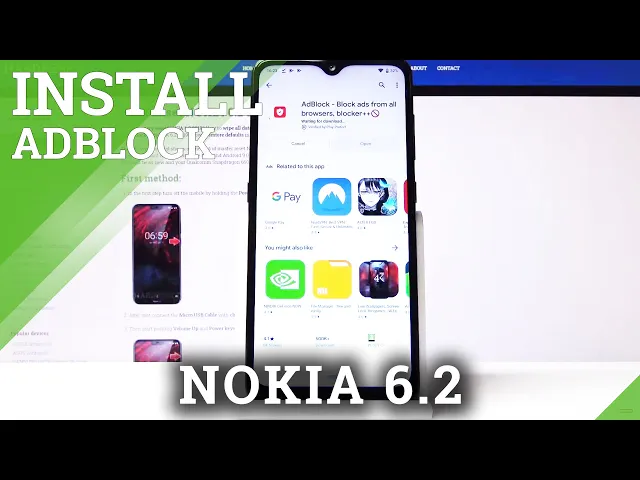 Video thumbnail for How to Install AdBlock in Nokia 6.2 (2019) - Block Annoying Adverts