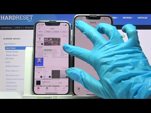 Video thumbnail for How to Transfer Files from iPhone to iPhone 13 Pro? with Send Anywhere Application