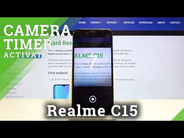 Video thumbnail for How to Set Up Camera Countdown in Realme C15 – Camera Timer