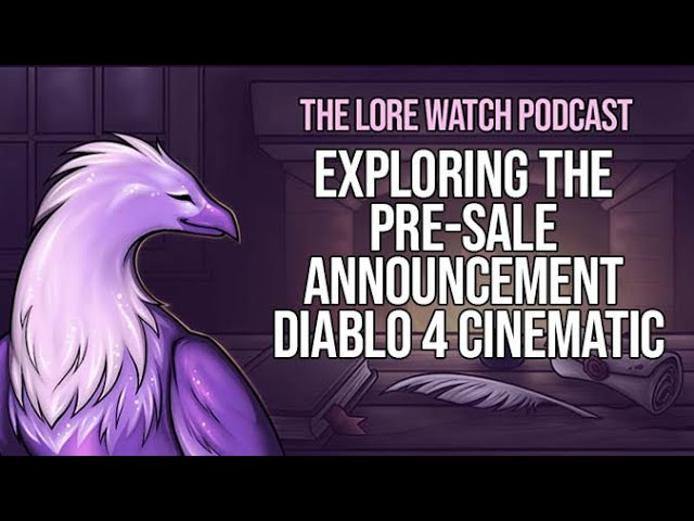 Video thumbnail for Exploring the Diablo 4 pre-sale announcement cinematic