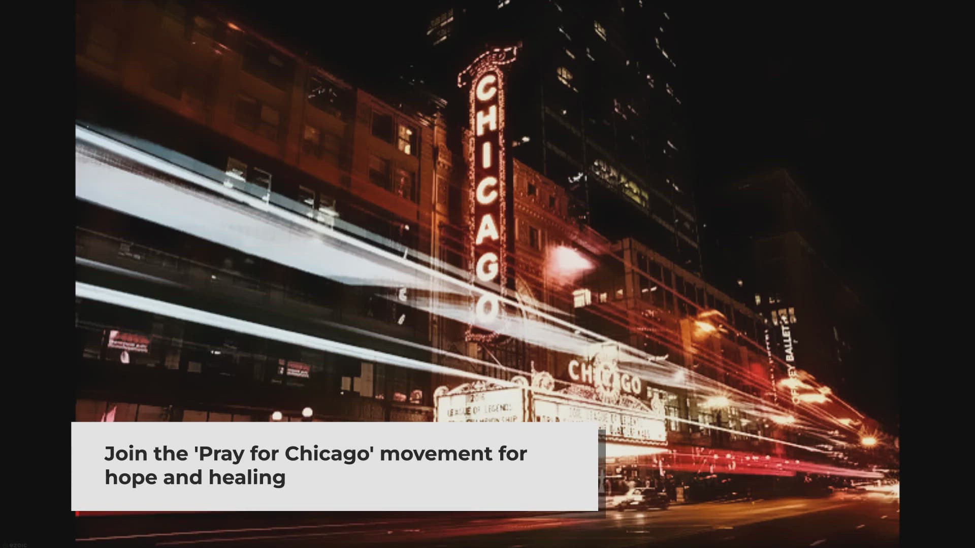 Video thumbnail for Pray For Chicago: Your Prayer Is A Catalyst For Renewal