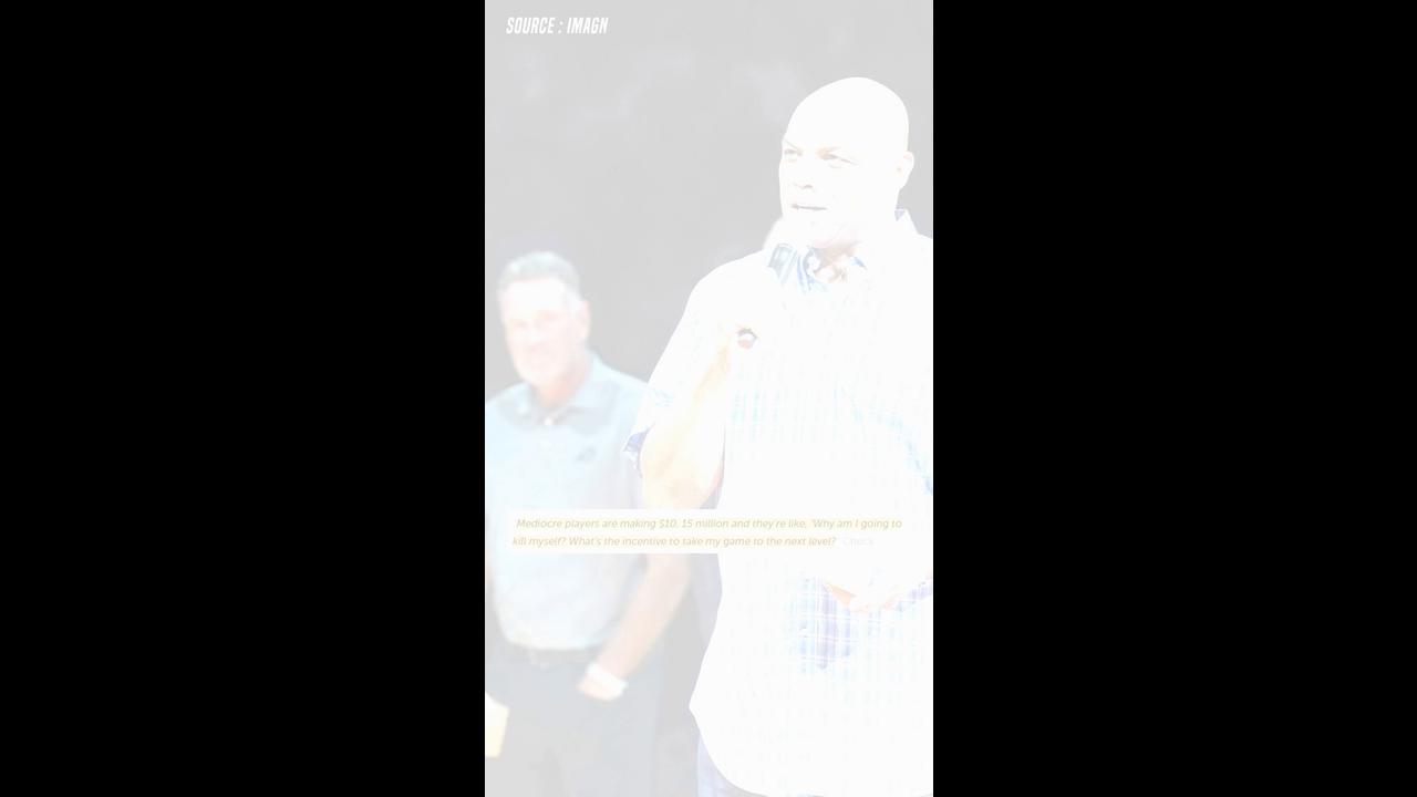 Video thumbnail for Charles Barkley Ripped Modern NBA Salaries and Says Mediocre Players Are Getting Rich