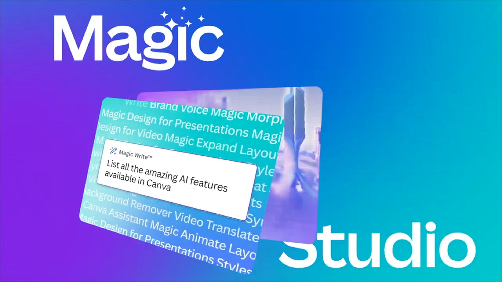 'Video thumbnail for NEW!  Canva Magic Studio_ Everything You Need to Know in 2 Minutes!'