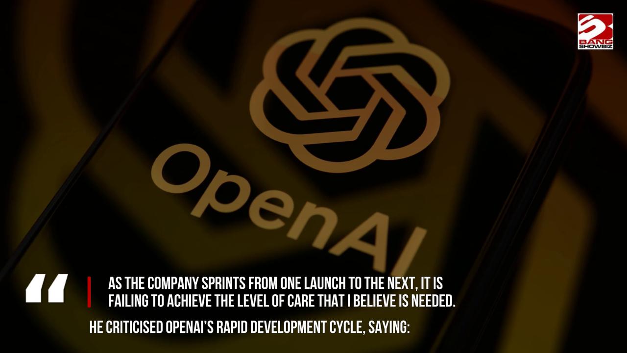 Video thumbnail for OpenAI safety leader resigns and warns of 'broken' culture at company
