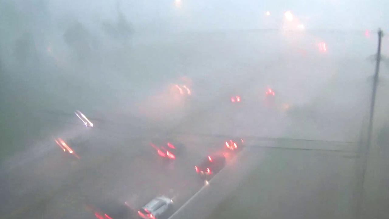 Video thumbnail for US: Powerful Wind Gust Flips Car On Ohio Interstate During Severe Storm.