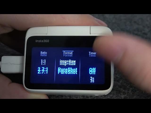 Video thumbnail for How to Change Aspect Ratio on Insta360 GO 3 Camera / Manage Camera Features