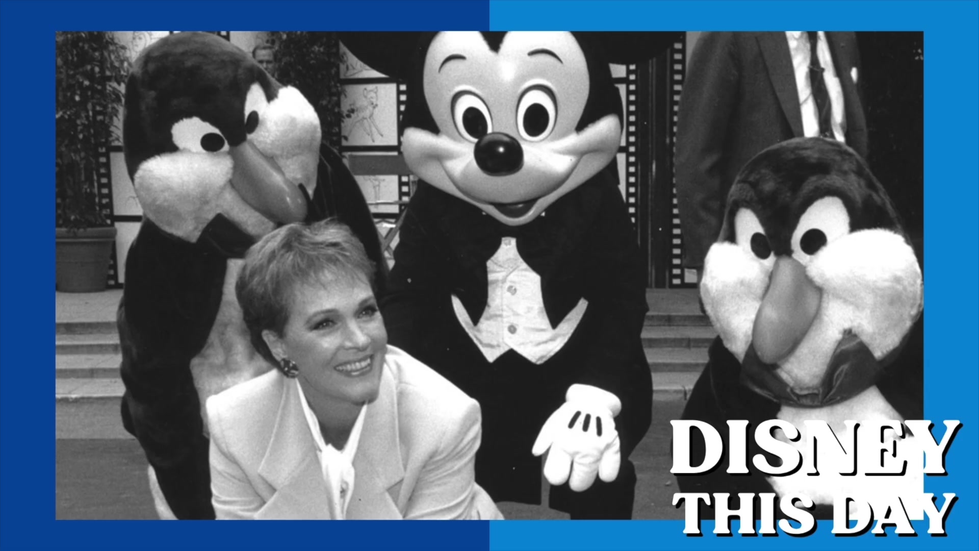 'Video thumbnail for Julie Andrews | DISNEY THIS DAY | October 1, 1935'
