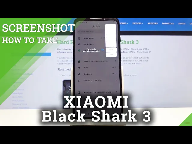 Video thumbnail for How to Make Screenshot in XIAOMI Black Shark 3 – Capture Screen