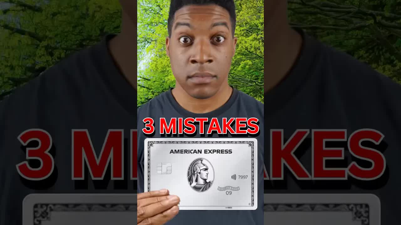 Video thumbnail for 3 Mistakes to Avoid With Your American Express Platinum Card
