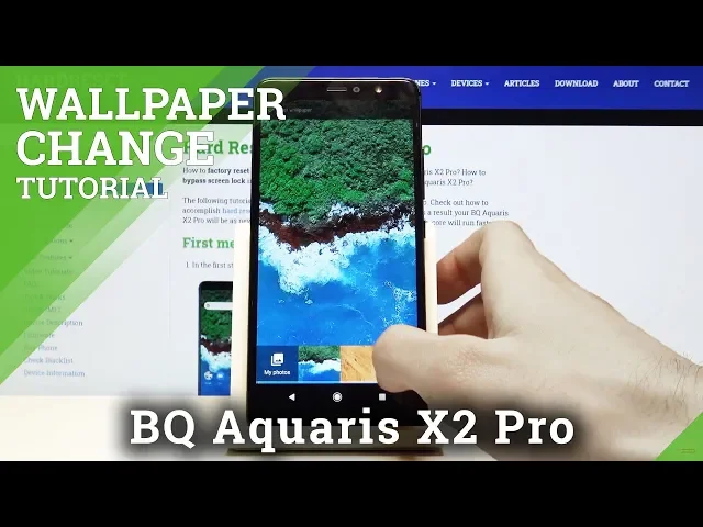Video thumbnail for How to Change Wallpaper in BQ Aquaris X2 Pro – Refresh Display
