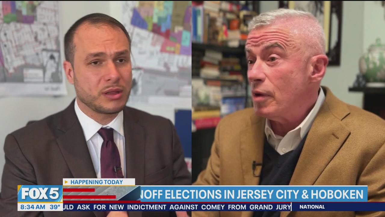 Video thumbnail for Jersey City runoff election today: Jim McGreevey vs James Solomon
