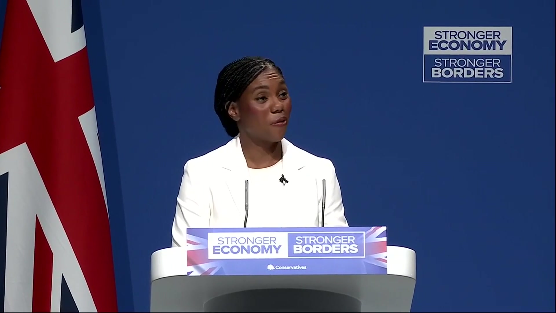 'Video thumbnail for WATCH IN FULL: Kemi Badenoch opens the Conservative conference - 'We have a mountain to climb!''