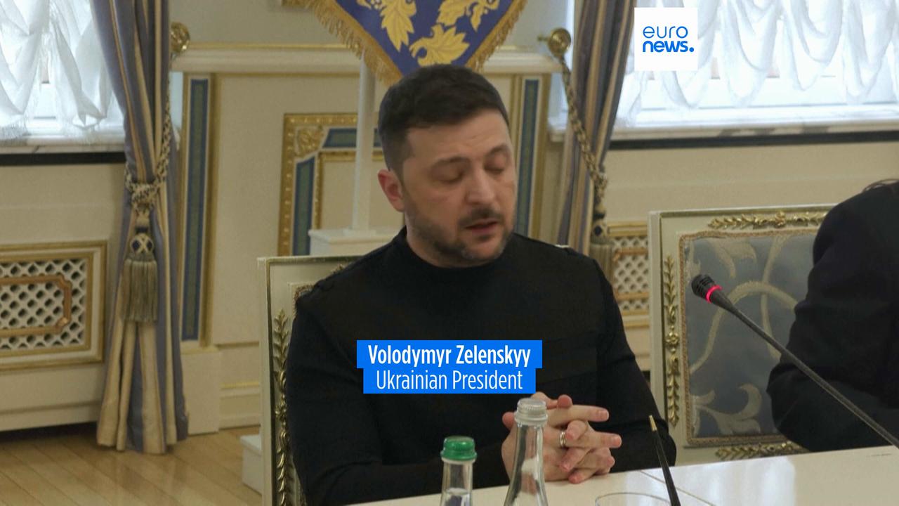 Video thumbnail for Row with Orban: Zelenskyy rules out pipeline repairs