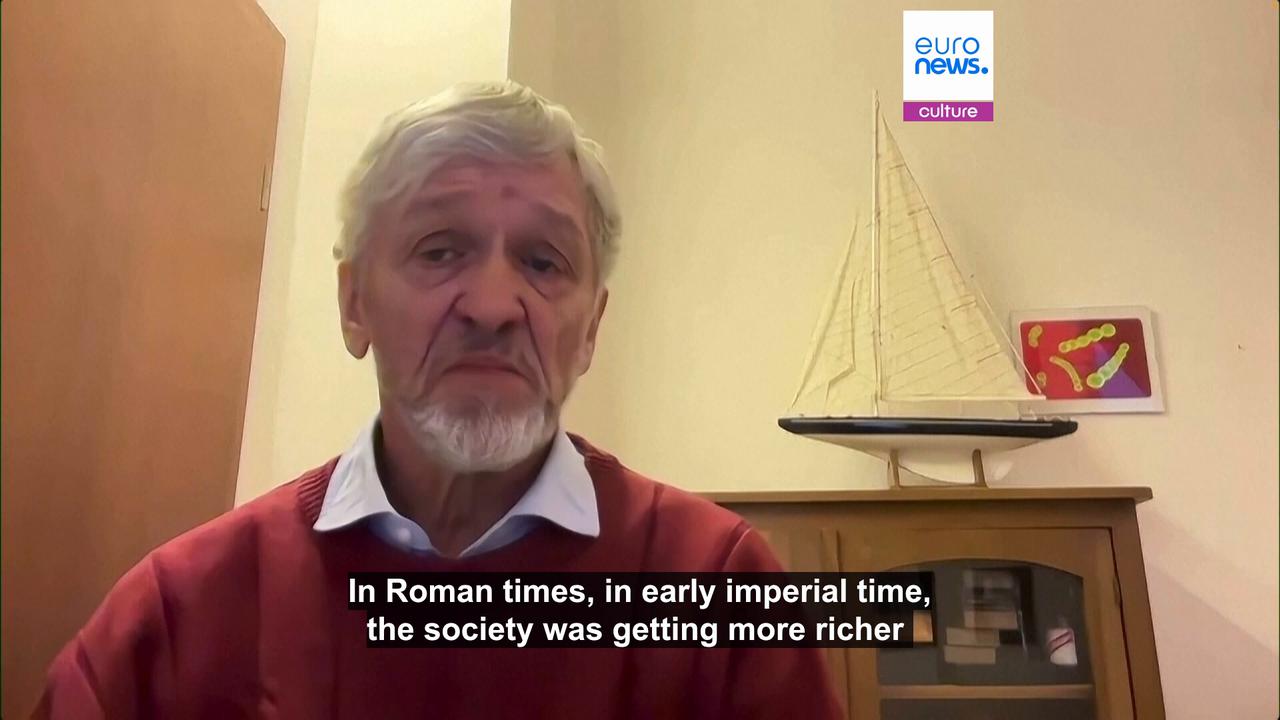 Video thumbnail for Lava up: New mineral study reveals buried 'dirt' about bath time in ancient Pompeii