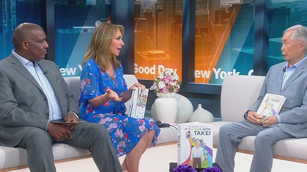 Video thumbnail for Good Day Today: George Takei talks new book 'It Rhymes with Takei'