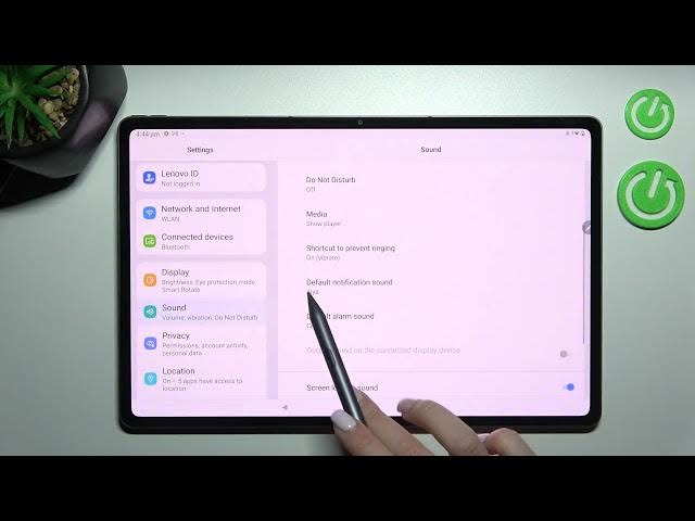 Video thumbnail for How to Change the Notifications Sound on LENOVO Tab P12 Pro