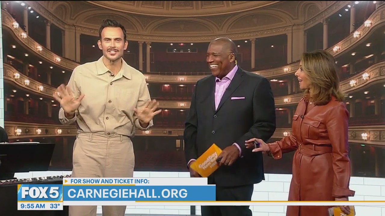 Video thumbnail for Cheyenne Jackson previews emotional, autobiographical Carnegie Hall debut