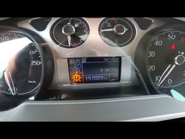 Video thumbnail for How to Check Service Info in Lancia Delta III ( 2008 – now ) | Find Maintenance Info