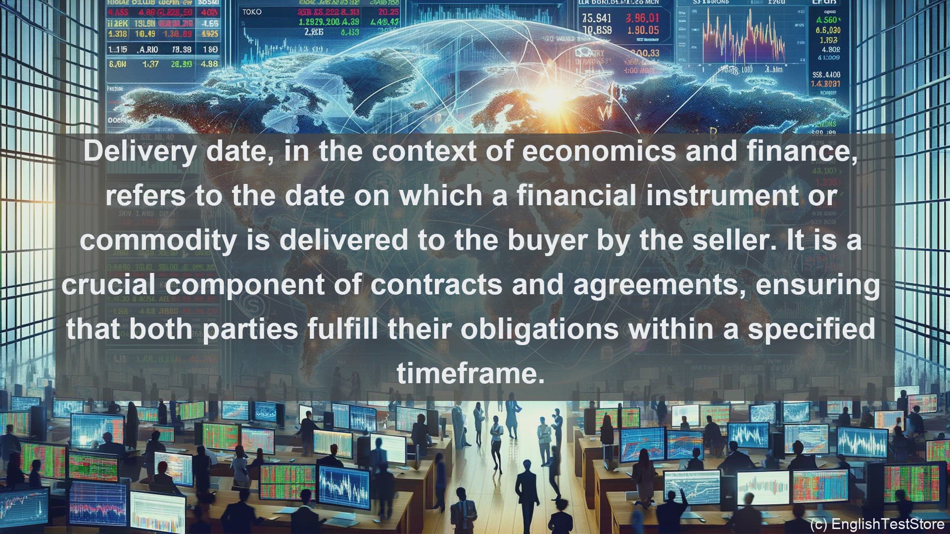 'Video thumbnail for Delivery date in economics and finance'
