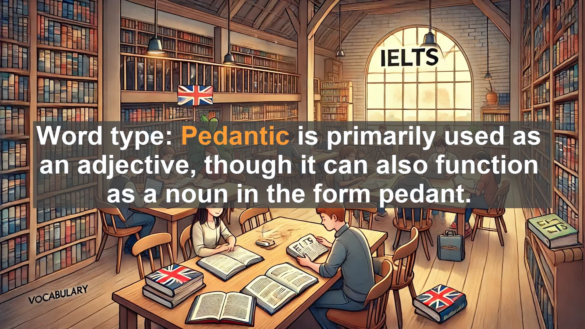 'Video thumbnail for 2000 Must Know IELTS 9.0 Vocabulary - Pedantic: When Precision Becomes Excessive'