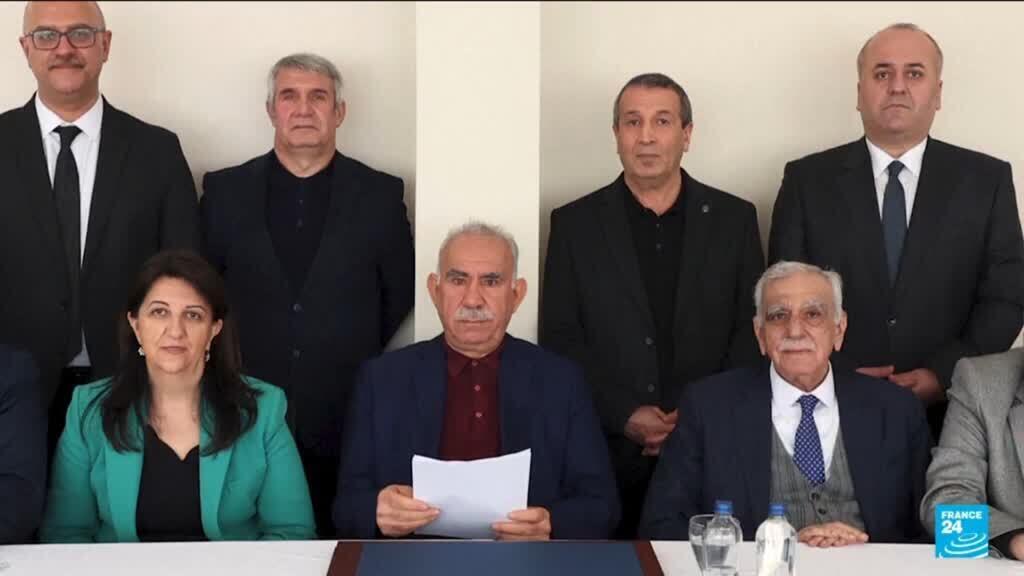 Video thumbnail for Kurdish militant group PKK ends decades of armed struggle