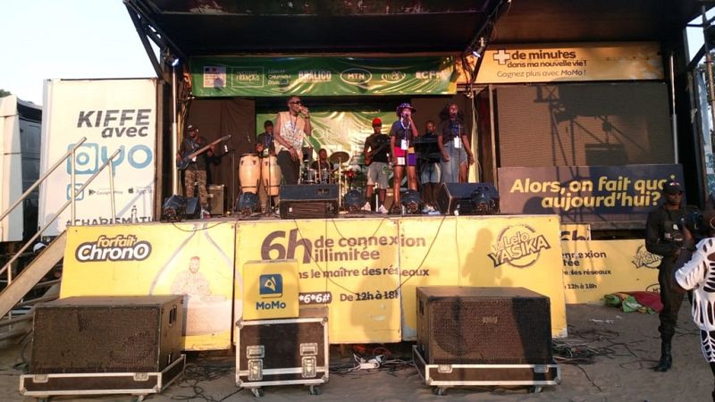 Video thumbnail for Hip-hop gains ground in Congo's Pointe-Noire