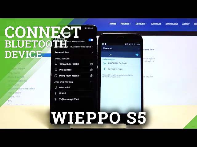 Video thumbnail for How to Find Bluetooth Connections on WIEPPO S5 – Pair Bluetooth Device