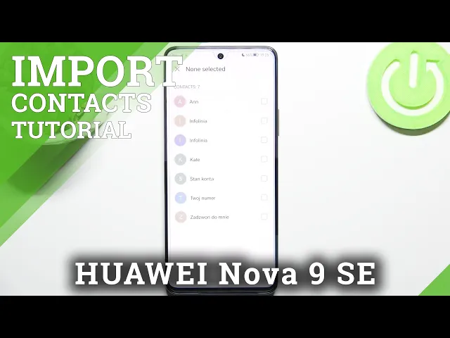 Video thumbnail for How to Copy Contacts on HUAWEI Nova 9 SE - Import Contact List