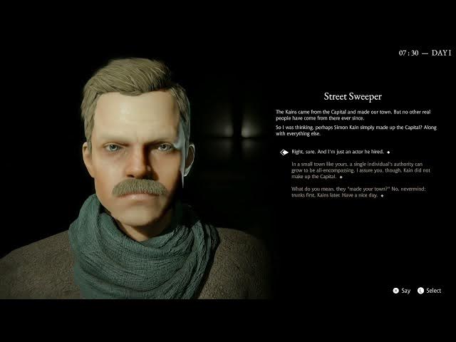 Video thumbnail for Pathologic 3 - Day 1: Mind Map Tutorial | Talk To The Street Sweeper About Missing Luggage | Eva Yan