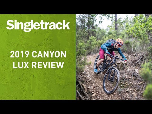 Video thumbnail for Review: 2019 Canyon Lux First Ride