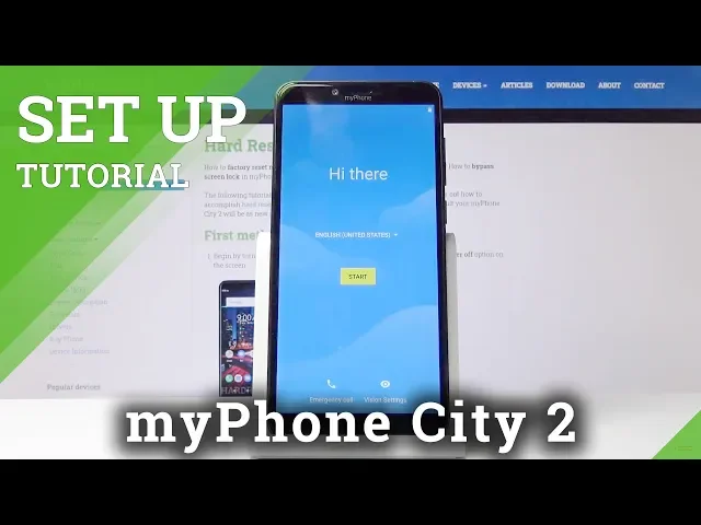 Video thumbnail for Set Up myPhone City 2 – Activation & Configuration