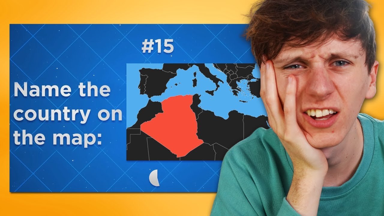 Video thumbnail for I Played The BIG Geography Quiz [PLAY ALONG]