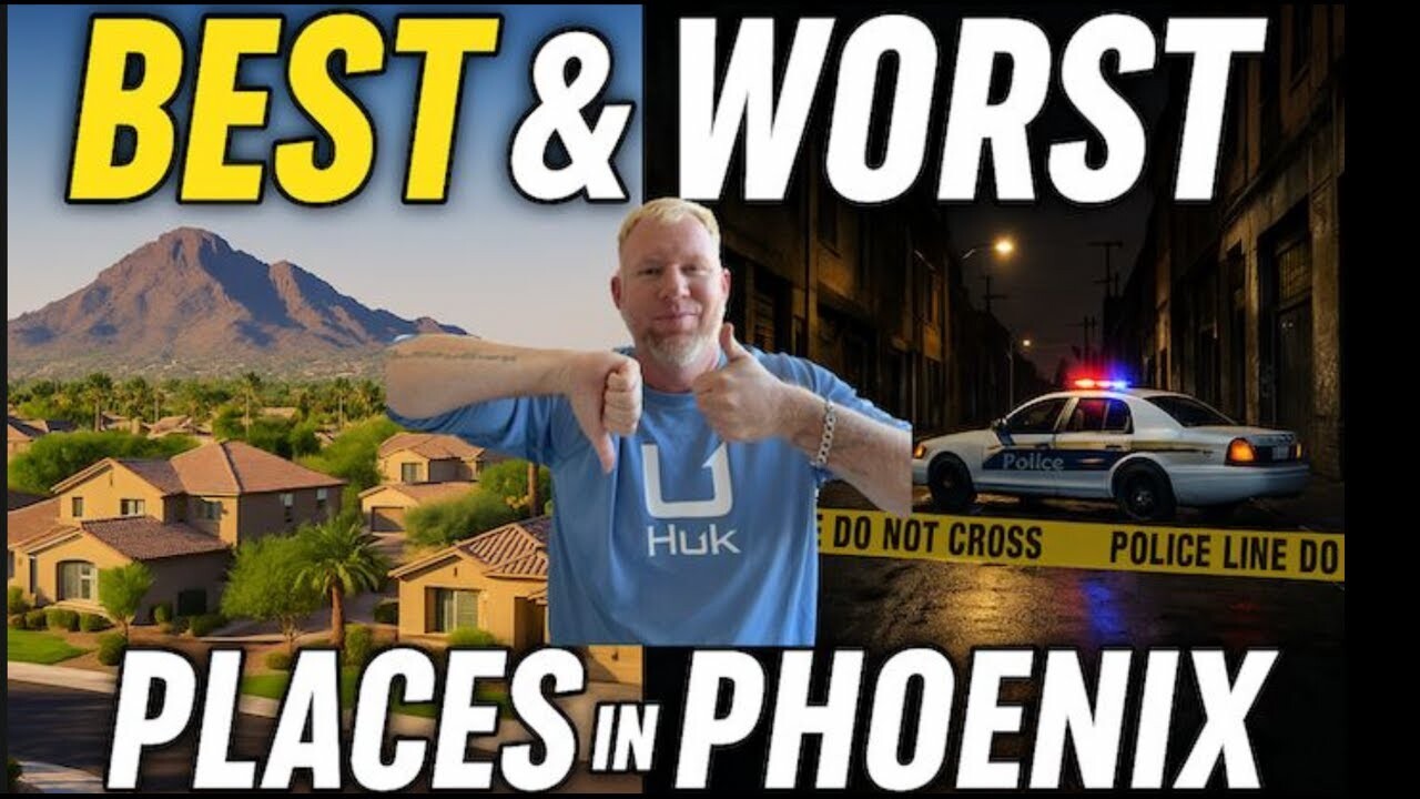 Video thumbnail for Best and Worst Areas to Live in Phoenix (2025 Update!)