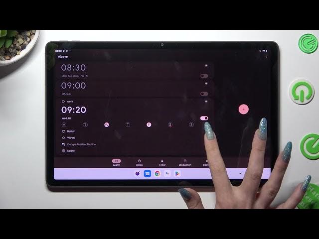 Video thumbnail for How to Customize Alarm Clock in Lenovo Tab P11 Gen 2 - Set Up Alarm Clock