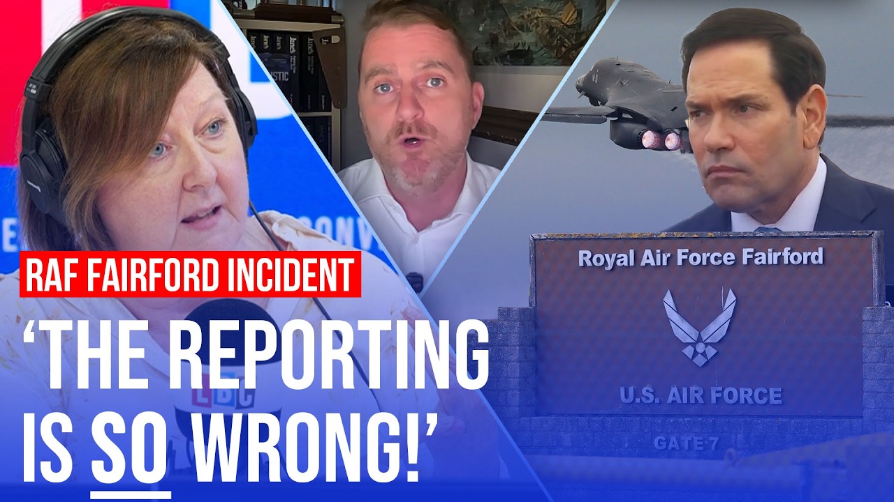 Video thumbnail for Navy Captain 'fact-checks' claims about RAF Fairford