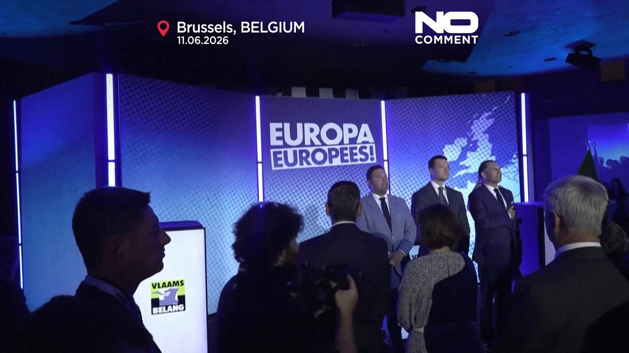 Video thumbnail for Belgium: Jordan Bardella strengthens ties with Vlaams Belang in Brussels visit