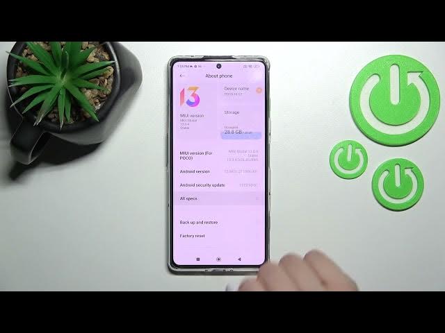 Video thumbnail for How to Check Phone Model on XIAOMI Poco F4 GT - Find Phone Model