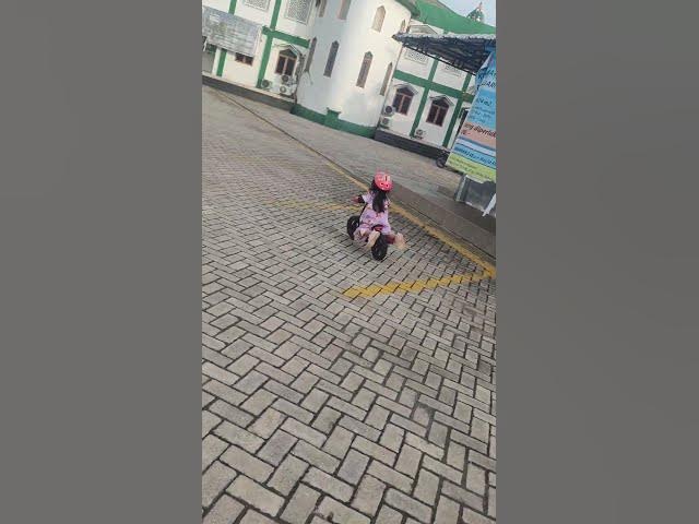 Video thumbnail for Bermain dengan Balance Bike #bike #balancebike #toodleractivity #toodlers #bikelover