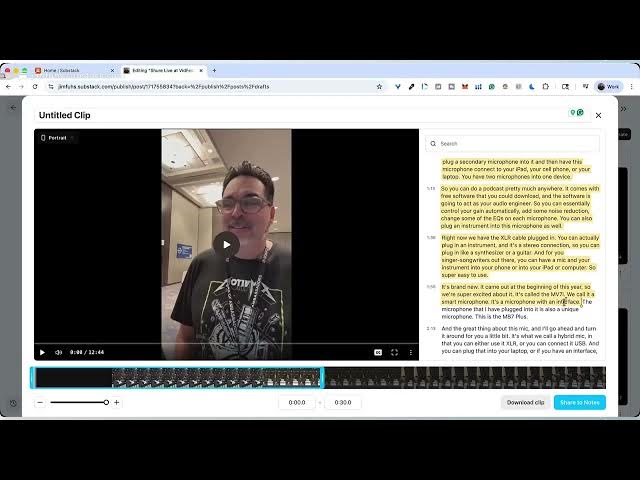 Video thumbnail for How to Repurpose Your Video Inside of Substack