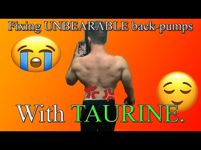 Video thumbnail for Have Painful Lower-Back Pumps When Exercising? Riffin' On Taurine And Its Role In Preventing Them.