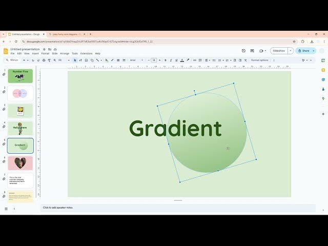 Video thumbnail for How to Create and Use Custom Gradients in Google Slides
